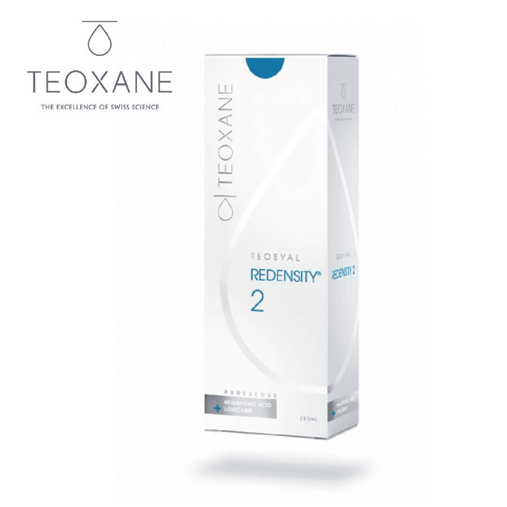 Teosyal Redensity 2 by Teoxane packaging