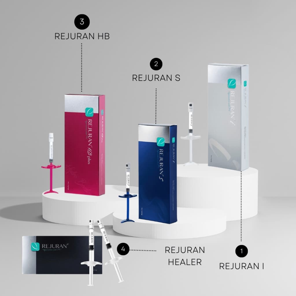 Skin booster range — Profhilo, Revok50, Plenhyage and Rejuran