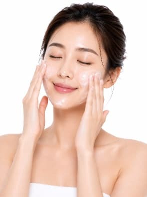Facial treatment at Alia Wellness Center